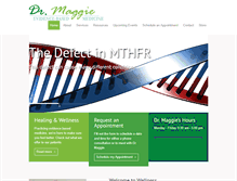 Tablet Screenshot of doctormaggie.com